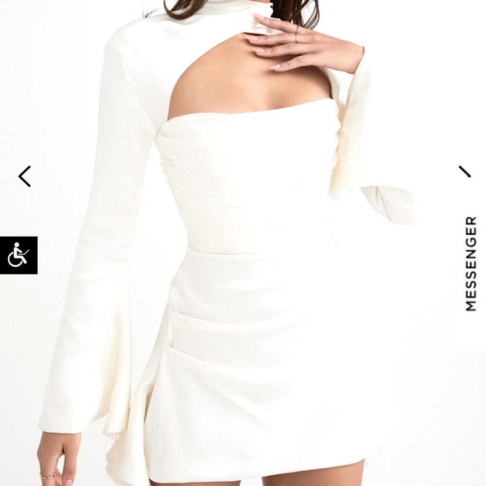 House of CB Toria Dress Ivory
Great condition